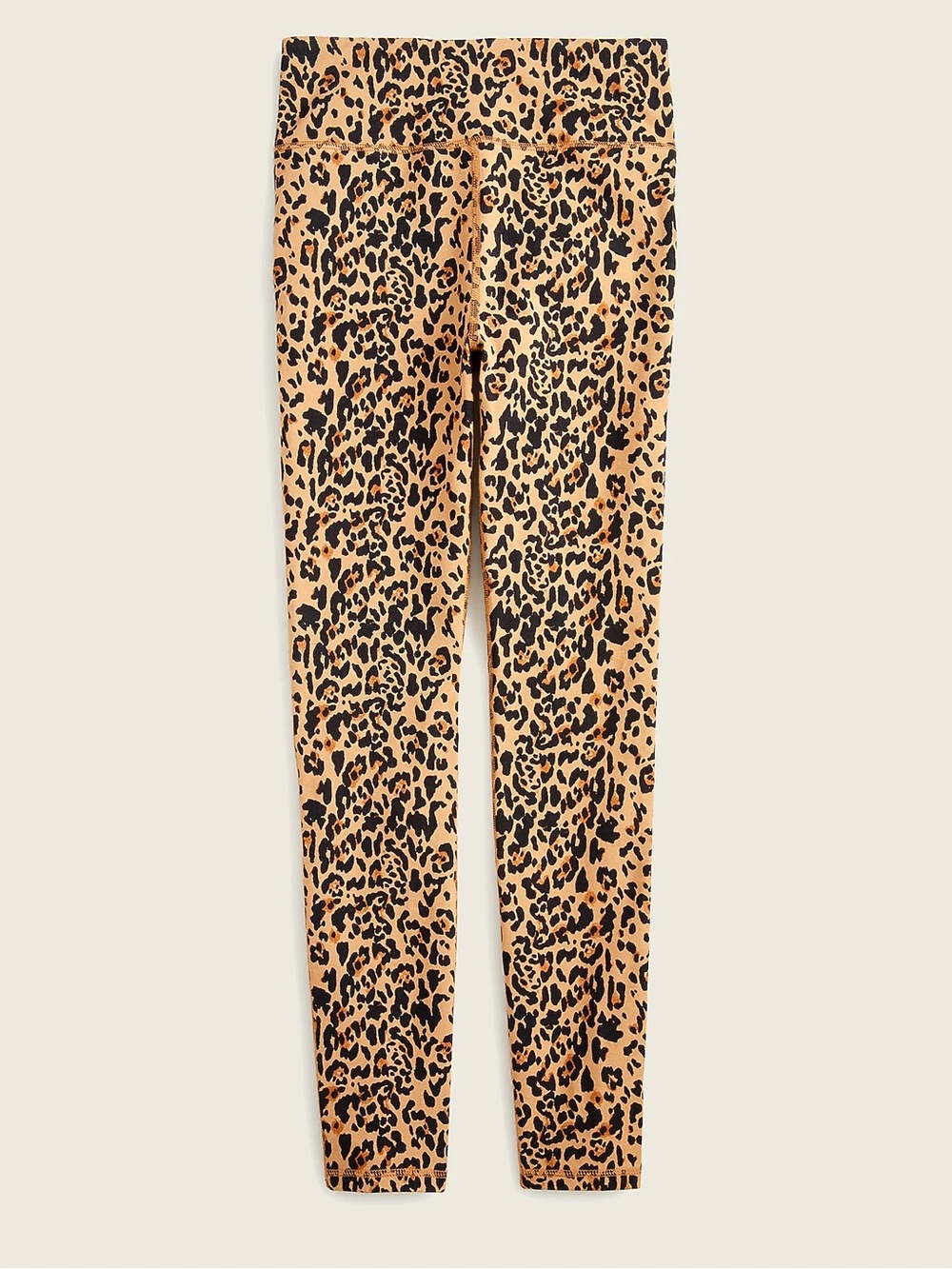Jcrew Leopard Print High-Waist Leggings - Tan & Black size medium